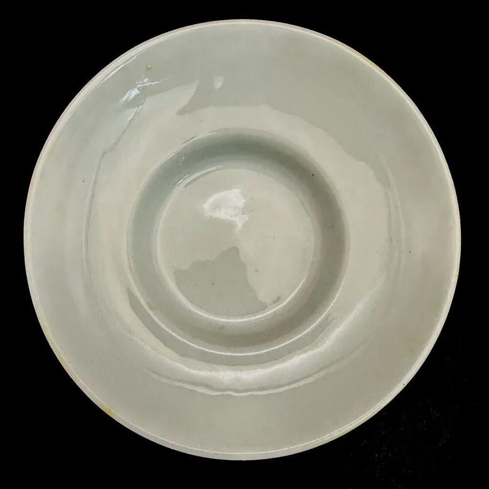 Vintage Chinese Bamboo Woven Porcelain Gaiwan Set of 2 Tea Ceremony Boxed Rare